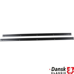 PartzBiz CE 1689816010 - Carpet retainer set, aluminium, black