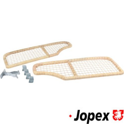 PartzBiz CE 8189825600 - Bamboo package tray, vintage style