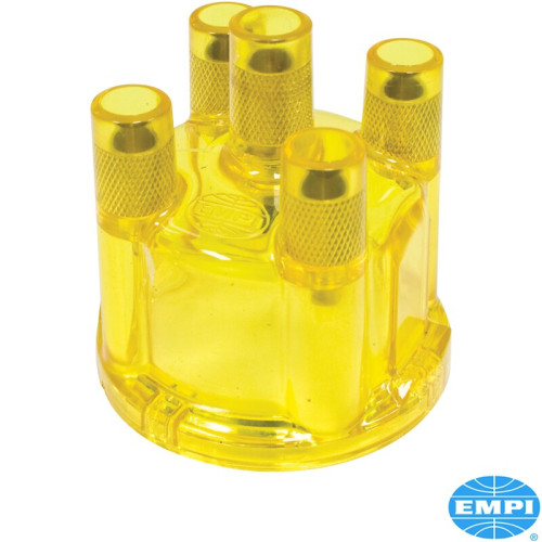 PartzBiz CE: 8191201308-Distributor cap, yellow transparent