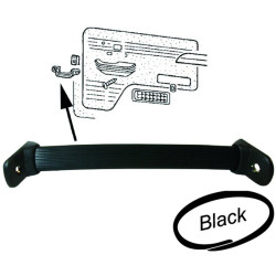 PartzBiz CE 8187800706 - Door grab handle, inner, black