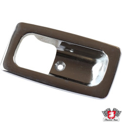 PartzBiz CE 8387850200 - Escutcheon for door handle, chrome