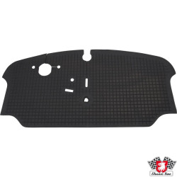 PartzBiz CE 8101702001 - Floor mat, front, rubber, black, Top quality
