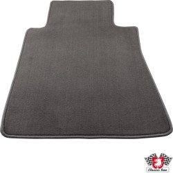 PartzBiz CE 8301700310 - Floor mat set, front/rear, grey, 4 pieces