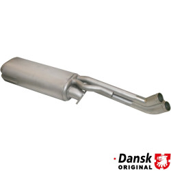 PartzBiz CE 1620608200 - Exhaust rear, with two Ø44 PartzBiz CE 1620608200 - Exhaust rear, with two Ø44