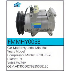 PartzBiz CE FMMHY0058 - Compressor for  Hyundai - FMMHY0058