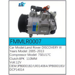 PartzBiz CE FMMLR0007 - Compressor for  Land Rover - FMMLR0007