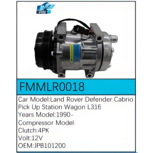 PartzBiz CE: FMMLR0018-Compressor for  Land Rover - FMMLR0018