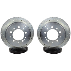 PartzBiz CM 31483-020 - Baer Brakes Claw Performance Rotors, Rear