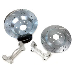 PartzBiz CM 2301049 - Baer Brakes BIG Claw Performance Rotors, Front