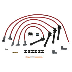 PartzBiz CM 35359 - Super Conductor Spark Plug Wire Set, Honda Civic 1.6L '92-'00 w/Tower Cap