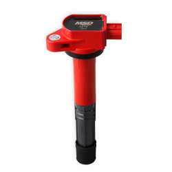 PartzBiz CM 8219 - MSD Ignition Coil - Blaster Series - Honda/Acura 2.4L - Red