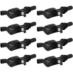 PartzBiz CM 824383 - MSD Ignition Coil - Blaster - Ford 3-Valve V8 - Black - 8-Pack