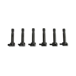 PartzBiz CM 140085K-6 - Accel Ignition Coil - Honda and Acura 3.0, 3.2, 3.5L, 6-cylinder, Black, 6-Pack