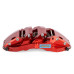 PartzBiz CM: BRK00070-
APR 370x34mm 6-Piston Big Brake Kit - Front - Red - (MQBEVO 355mm)

