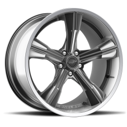 PartzBiz CM CS11-295530-CP - Carroll Shelby Wheels CS11 - 20 x 9.5 in. - 5 x 114.3 - 40mm Offset - Chrome Powder