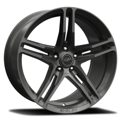 PartzBiz CM CS14-215455-G - Carroll Shelby Wheels CS14 - 20 x 11 - 5 x 114.3 - 50mm Offset - Gunmetal