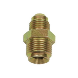 PartzBiz CM 090203SDS - Detroit Speed 5/8 in.-18 To -6 AN Power Steering Gear Fitting