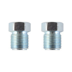 PartzBiz CM 050108DS - Detroit Speed Brake Master Cylinder Fitting Kit - M12x1mm - 3/16 in.