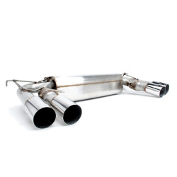 PartzBiz CM D660-0054A - 
Dinan Free Flow Axle-Back Exhaust - 2015-2019 BMW X5M/X6M

