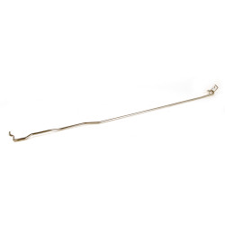 PartzBiz CM E8ZZ-16826-S - Drake Muscle Cars Hood Prop Rod สแตนเลสขัดเงา
