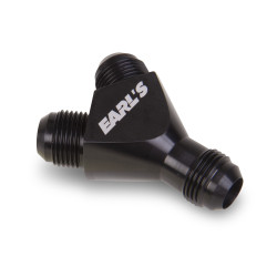 PartzBiz CM AT100169ERL - Earl's -10 Male TO -8 Male Forged Y-Block