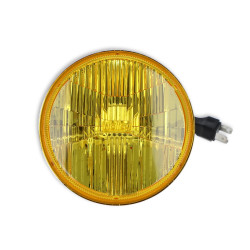 PartzBiz CM LFRB106 - Holley RetroBright LED Forward Facing Light - Yellow Lens - HIGH BEAM ONLY use PartzBiz CM LFRB106 - Holley RetroBright LED Forward Facing Light - Yellow Lens - HIGH BEAM ONLY use