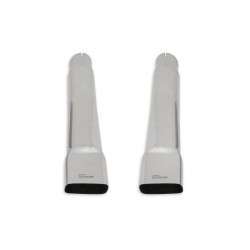 PartzBiz CM BHC304 - 2.5 IN R/T/SUPER BEE POLISHED SS EXH TIP