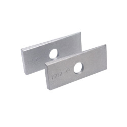 PartzBiz CM 20510 - Lakewood Axle Shims - Traction Bar Wedge Kits - 4 degree - Aluminum
