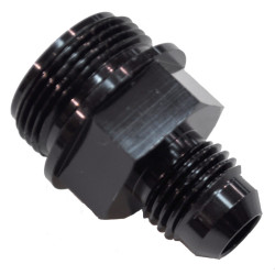 PartzBiz CM 19-36QFT - 7/8-20 -6 A/N ข้อต่อท่อทางเข้าน้ำมันเชื้อเพลิง สีดำ
