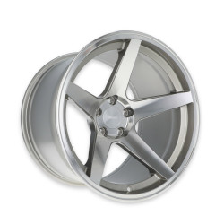 PartzBiz CM TTR29-826160-D - Rocket Racing Wheels - Flare - Titanium/Machined