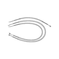 PartzBiz CM C5ZZ-18518-52-K - Scott Drake 64-66 Heater Control Cables (Heater,Temperature,Defroster) PartzBiz CM C5ZZ-18518-52-K - Scott Drake 64-66 Heater Control Cables (Heater,Temperature,Defroster)