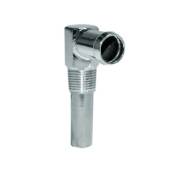 PartzBiz CM C6AZ-18599-C - Scott Drake 64-73 Heater Hose Elbow (Small Block, Chrome Plated) PartzBiz CM C6AZ-18599-C - Scott Drake 64-73 Heater Hose Elbow (Small Block, Chrome Plated)