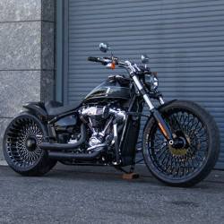 PartzBiz HD PART-2 - 260 Single-sided swingarm conversion For 2020 Fat boy - 23x3.75 Spider 3D Front wheels