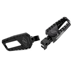 PartzBiz HD IN-FC-01-M - Apex Edge Foot Pegs - Indian Cruiser (Machine)