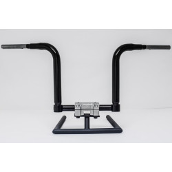 PartzBiz HD PIONEER125RG10GB - KST Kustoms Gloss Black 10 Pioneer Handlebars Bars Harley Road King Glide Bagger