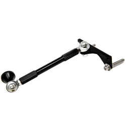 PartzBiz HD 09TS-2 - Alloy Art Black Touring Chassis Frame Stabilizer Aluminum Harley Touring 09-16 PartzBiz HD 09TS-2 - Alloy Art Black Touring Chassis Frame Stabilizer Aluminum Harley Touring 09-16