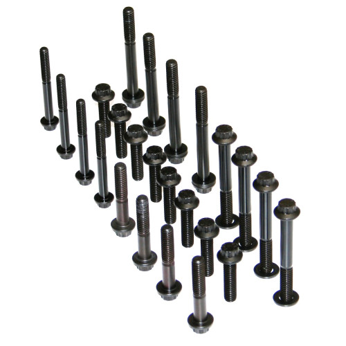 PartzBiz HD: 3486424-Feuling 12 Point Engine Fastener Kit Rockerbox Bolts Harley Big Twin Cam 01-17