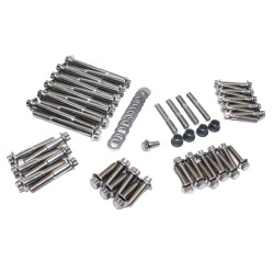 PartzBiz HD 3049 - Feuling 12 Point External Engine Bolt Fastener Kit Harley 99-17 Twin Cam A/B