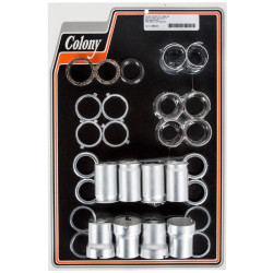PartzBiz HD 3066-36 - Colony USA Valve Cover Set Kit Cadmium 1939-1948 Harley U UL ULH Knucklehead PartzBiz HD 3066-36 - Colony USA Valve Cover Set Kit Cadmium 1939-1948 Harley U UL ULH Knucklehead