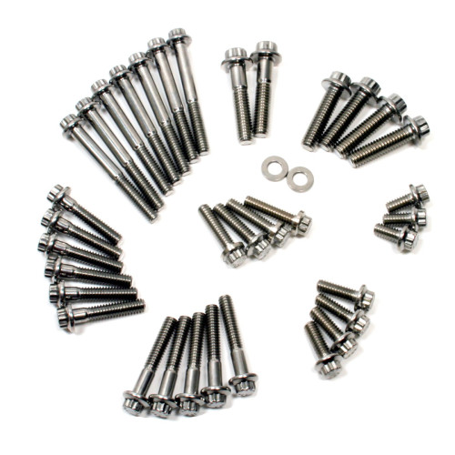 PartzBiz HD: 3462136-Feuling 12 Point External Primary Transmission Bolt Fastener Harley 85-99 FXR
