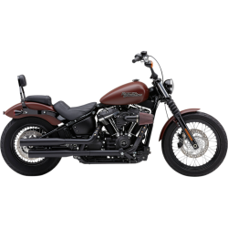 PartzBiz HD 6047B - Cobra 3” Neighbor Hater Slip-On Black Mufflers Exhaust Kit 2018+ Harley Softail PartzBiz HD 6047B - Cobra 3” Neighbor Hater Slip-On Black Mufflers Exhaust Kit 2018+ Harley Softail