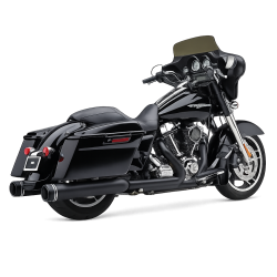 PartzBiz HD 6290RB - Cobra 4.5” Neighbor Haters Slip-On Black Muffler Exhaust 1995-16 Harley Touring PartzBiz HD 6290RB - Cobra 4.5” Neighbor Haters Slip-On Black Muffler Exhaust 1995-16 Harley Touring