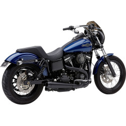 PartzBiz HD 6476B - Black Cobra El Diablo 2 into 1 2-1 Full Exhaust Pipe Header 06-2011 Harley Dyna PartzBiz HD 6476B - Black Cobra El Diablo 2 into 1 2-1 Full Exhaust Pipe Header 06-2011 Harley Dyna