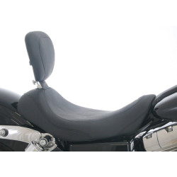 PartzBiz HD 76702 - Mustang 13” Wide Tripper Distressed Brown Solo Seat 2006-2017 Harley Dyna 76702