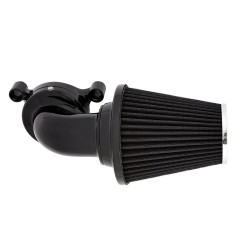 PartzBiz HD 81-005 - Arlen Ness Black Monster Air Cleaner Intake Breather Stage 1 Harley 08-17 Heavy