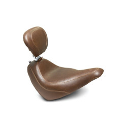 PartzBiz HD 83028 - Mustang Brown Wide Tripper Driver Seat Backrest Harley Softail Street Bob 18+ M8 PartzBiz HD 83028 - Mustang Brown Wide Tripper Driver Seat Backrest Harley Softail Street Bob 18+ M8