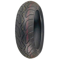 PartzBiz HD 87-4038 - Shinko 006 Podium 170/60R18 73V Radial Rear Tire Street Bike Sport Race Black