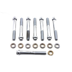 PartzBiz HD 9211-16 - Colony Cylinder Head Bolt Bolts Set Chrome Hardware Harley Ironhead Sportster XL PartzBiz HD 9211-16 - Colony Cylinder Head Bolt Bolts Set Chrome Hardware Harley Ironhead Sportster XL