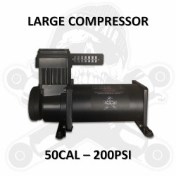 PartzBiz HD DA-50CAL - Dirty Air Large Compressor El Grande 12V 50cal 200psi BIG Harley Touring