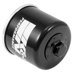 PartzBiz HD KN-138 - K&N Engineering Black Spin On 17mm Nut Oil Filter KN-138 Suzuki Cagiva Aprilia